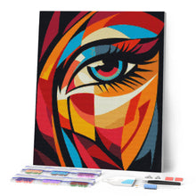 Afbeelding in Gallery-weergave laden, Diamond Painting - Gedurfd Abstract Oog
