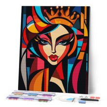 Afbeelding in Gallery-weergave laden, Diamond Painting - Gedurfd Abstract Koningin