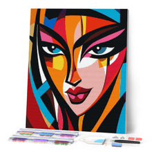 Afbeelding in Gallery-weergave laden, Diamond Painting - Gedurfd Abstract Gezicht