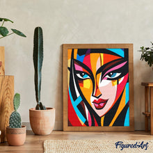 Afbeelding in Gallery-weergave laden, Diamond Painting - Gedurfd Abstract Gezicht