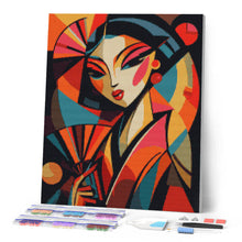 Afbeelding in Gallery-weergave laden, Diamond Painting - Gedurfd Abstract Geisha