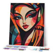 Afbeelding in Gallery-weergave laden, Diamond Painting - Gedurfd Abstract Dame