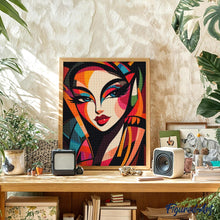 Afbeelding in Gallery-weergave laden, Diamond Painting - Gedurfd Abstract Dame