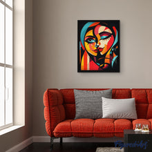 Afbeelding in Gallery-weergave laden, Diamond Painting - Gedurfd Abstract Twee Dames