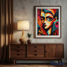 Afbeelding in Gallery-weergave laden, Diamond Painting - Gedurfd Abstract Portret