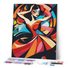 Afbeelding in Gallery-weergave laden, Diamond Painting - Gedurfd Abstract Danseres