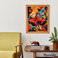 Afbeelding in Gallery-weergave laden, Diamond Painting - Gedurfd Abstract Supermodel