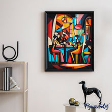 Afbeelding in Gallery-weergave laden, Diamond Painting - Gedurfd Abstract Jazzbar