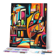 Afbeelding in Gallery-weergave laden, Diamond Painting - Gedurfd Abstract Café
