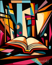 Afbeelding in Gallery-weergave laden, Diamond Painting - Gedurfd Abstract Bibliotheek