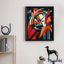 Afbeelding in Gallery-weergave laden, Diamond Painting - Gedurfd Abstract Tijdwiel