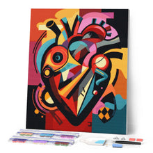 Afbeelding in Gallery-weergave laden, Diamond Painting - Gedurfd Abstract Hart