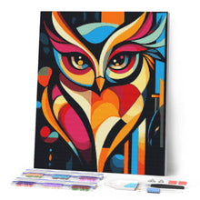 Afbeelding in Gallery-weergave laden, Diamond Painting - Gedurfd Abstract Uil