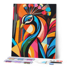 Afbeelding in Gallery-weergave laden, Diamond Painting - Gedurfd Abstract Pauw 1