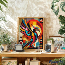 Afbeelding in Gallery-weergave laden, Diamond Painting - Gedurfd Abstract Feniks