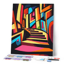 Afbeelding in Gallery-weergave laden, Diamond Painting - Gedurfd Abstract Trap