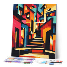 Afbeelding in Gallery-weergave laden, Diamond Painting - Gedurfd Abstract Steeg