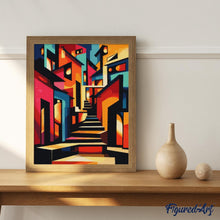 Afbeelding in Gallery-weergave laden, Diamond Painting - Gedurfd Abstract Steeg