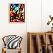 Afbeelding in Gallery-weergave laden, Diamond Painting - Gedurfd Abstract Stadsgezicht
