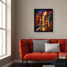 Afbeelding in Gallery-weergave laden, Diamond Painting - Gedurfd Abstract Wolkenkrabbers