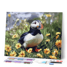 Afbeelding in Gallery-weergave laden, Diamond Painting - Papegaaiduiker lentebloesem