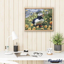 Afbeelding in Gallery-weergave laden, Diamond Painting - Papegaaiduiker lentebloesem