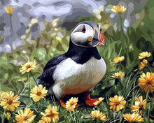 Afbeelding in Gallery-weergave laden, Diamond Painting - Papegaaiduiker lentebloesem