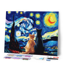 Afbeelding in Gallery-weergave laden, Diamond Painting - Sterrennacht metgezellen