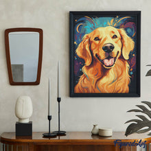 Afbeelding in Gallery-weergave laden, Diamond Painting - Zonnige Golden Retriever