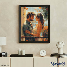 Afbeelding in Gallery-weergave laden, Diamond Painting - Romantisch koppel aan zee