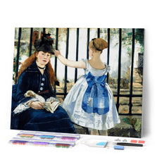 Afbeelding in Gallery-weergave laden, Diamond Painting - Het station Saint-Lazare Manet - Manet