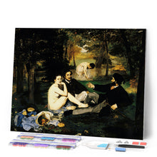 Afbeelding in Gallery-weergave laden, Diamond Painting - De lunch op het gras - Manet