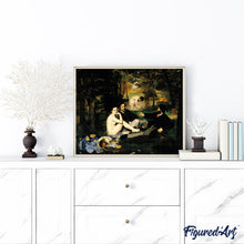 Afbeelding in Gallery-weergave laden, Diamond Painting - De lunch op het gras - Manet