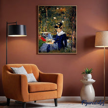 Afbeelding in Gallery-weergave laden, Diamond Painting - Jonge vrouw in de tuin - Manet