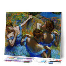 Afbeelding in Gallery-weergave laden, Diamond Painting - De blauwe danseressen - Degas