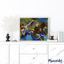 Afbeelding in Gallery-weergave laden, Diamond Painting - De blauwe danseressen - Degas