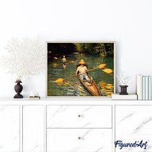 Afbeelding in Gallery-weergave laden, Diamond Painting - De kano’s - Caillebotte