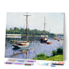 Afbeelding in Gallery-weergave laden, Diamond Painting - Het bassin van Argenteuil - Caillebotte