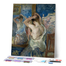 Afbeelding in Gallery-weergave laden, Diamond Painting - Voor de spiegel, 1890 - Morisot