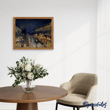 Afbeelding in Gallery-weergave laden, Diamond Painting - Boulevard Montmartre, nachtelijk effect
