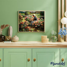 Afbeelding in Gallery-weergave laden, Diamond Painting - Flower Garden - Abbott Fuller Graves