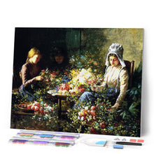 Afbeelding in Gallery-weergave laden, Diamond Painting - Flower Sellers - Abbott Fuller Graves