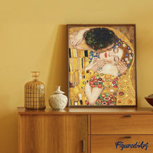 Afbeelding in Gallery-weergave laden, Diamond Painting - De Kus - Herinterpreteerd
