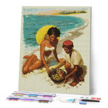 Afbeelding in Gallery-weergave laden, Diamond Painting - Vintage poster van de kust van Joegoslavië