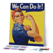 Afbeelding in Gallery-weergave laden, Diamond Painting - We Can Do It!
