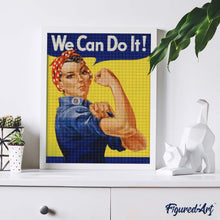 Afbeelding in Gallery-weergave laden, Diamond Painting - We Can Do It!