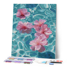 Afbeelding in Gallery-weergave laden, Diamond Painting - Drijvende kersenbloesem