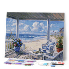 Afbeelding in Gallery-weergave laden, Diamond Painting - Veranda van kustsereniteit