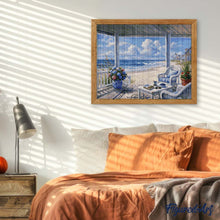Afbeelding in Gallery-weergave laden, Diamond Painting - Veranda van kustsereniteit