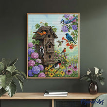Afbeelding in Gallery-weergave laden, Diamond Painting - Vogelhuisjestuin